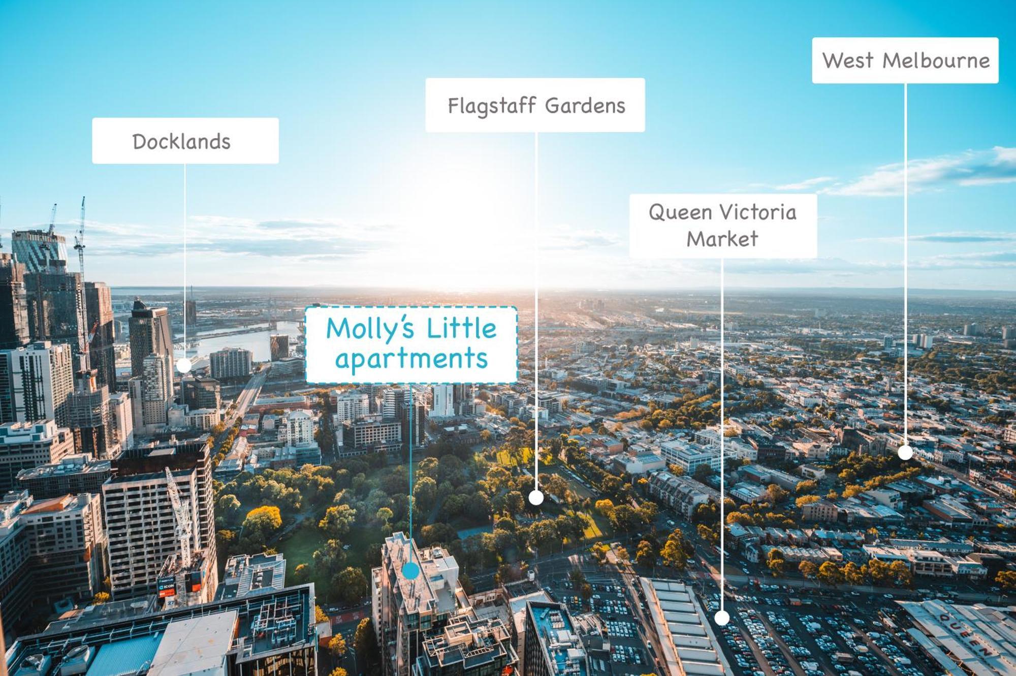 Molly'S Little Apartments Мельбурн Екстер'єр фото